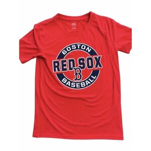 MLB Boston Red Sox T Shirt Boys Genuine Merchandise Size Large 12/14 NWT